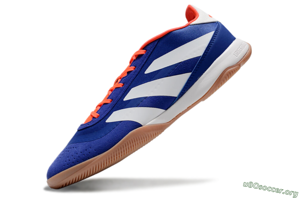 Adidas Predator 24 Elite IC Football Shoes - Blue/White/Brown 5