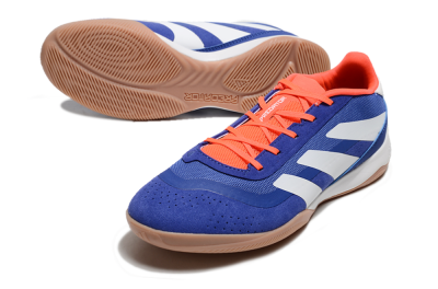 Adidas Predator 24 Elite IC Football Shoes - Blue/White/Brown
