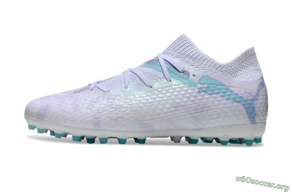 Puma Future Ultimate MG Football Boots - Beige/Jade/Purple 3