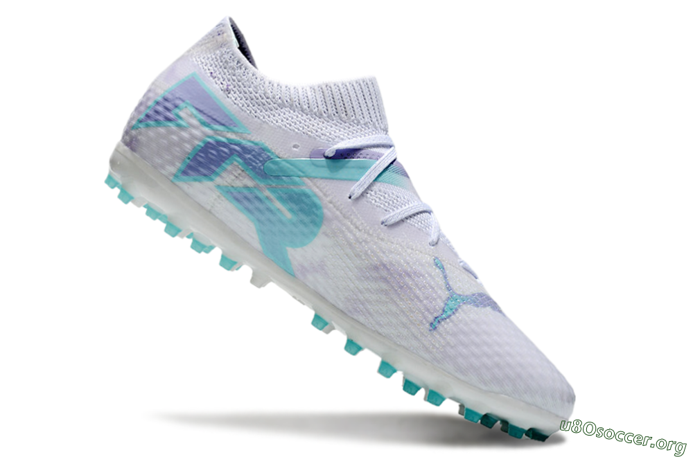 Puma Future Ultimate MG Football Boots - Beige/Jade/Purple 4