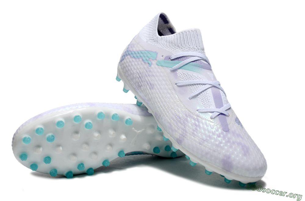 Puma Future Ultimate MG Football Boots - Beige/Jade/Purple 0