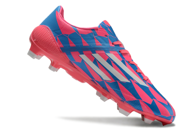 Adidas F50 Elite FG Football Boots - Blue/Red/Silver