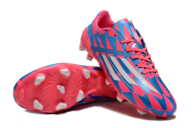 Adidas F50 Elite FG Football Boots - Blue/Red/Silver