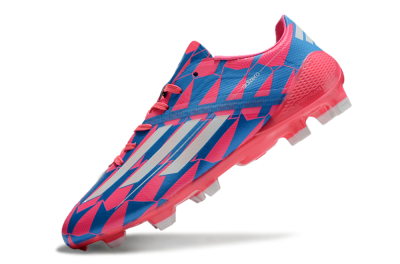 Adidas F50 Elite FG Football Boots - Blue/Red/Silver