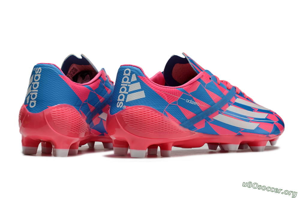 Adidas F50 Elite FG Football Boots - Blue/Red/Silver 6