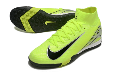 Nike Air Zoom Mercurial Superfly 10 Elite TF Football Shoes - Yellow/Black/Silver