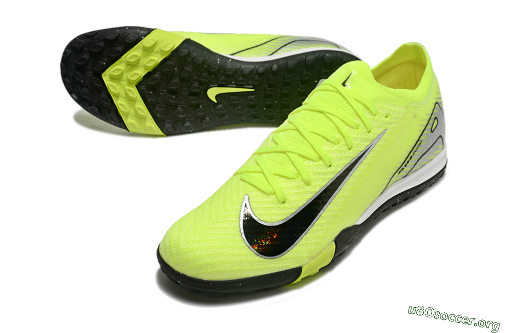 Nike Air Zoom Mercurial Vapor 16 Elite TF Football Shoes - Yellow/Black/Silver 0