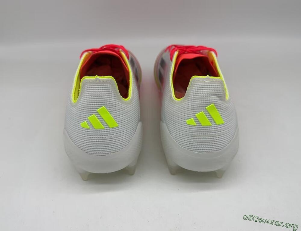 Adidas F50 Elite FG Football Boots - White/Red/Yellow