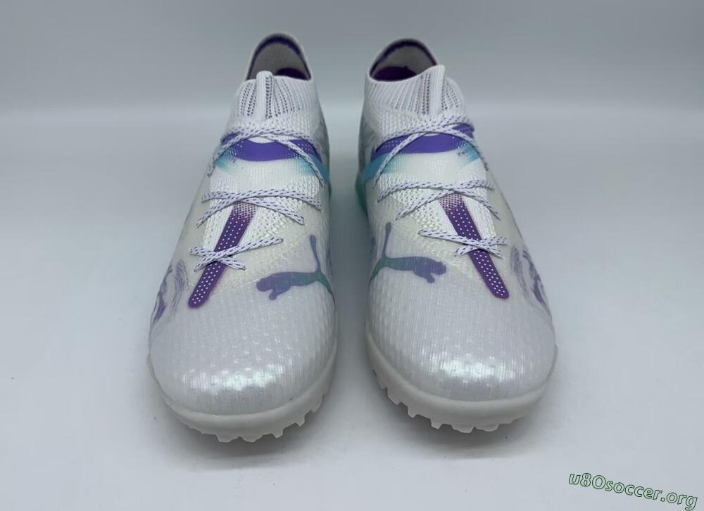 Puma Future Ultimate TF Football Shoes - Beige/Jade/Purple