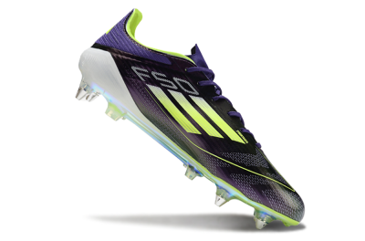Adidas F50 Elite SG Football Boots - Purple/Yellow/Gold