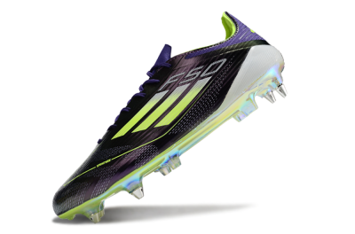 Adidas F50 Elite SG Football Boots - Purple/Yellow/Gold
