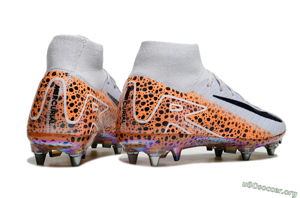 Nike Air Zoom Mercurial Superfly 10 Elite SG Football Boots - Grey/Black/Leopard 6
