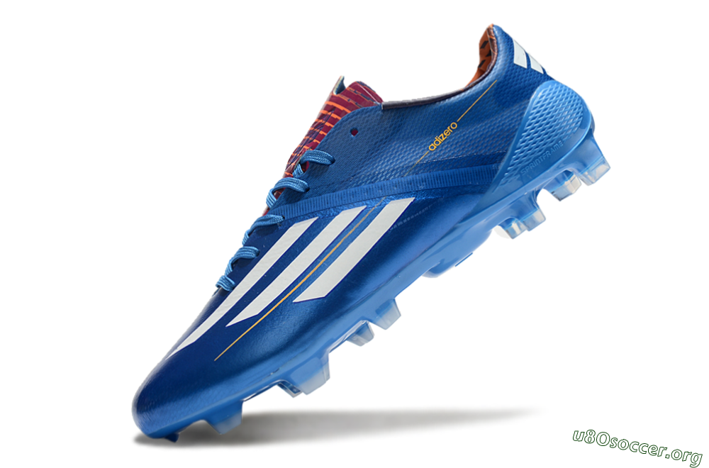 Adidas F50 Adizero Elite FG Football Boots - Blue/White/Red 5