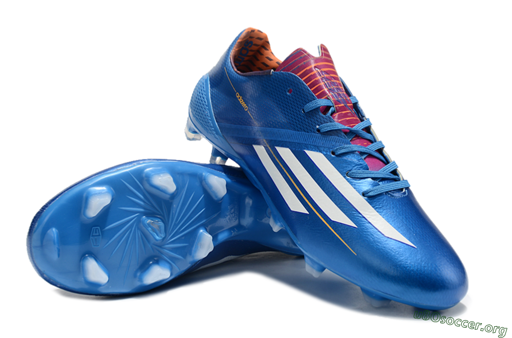 Adidas F50 Adizero Elite FG Football Boots - Blue/White/Red 0