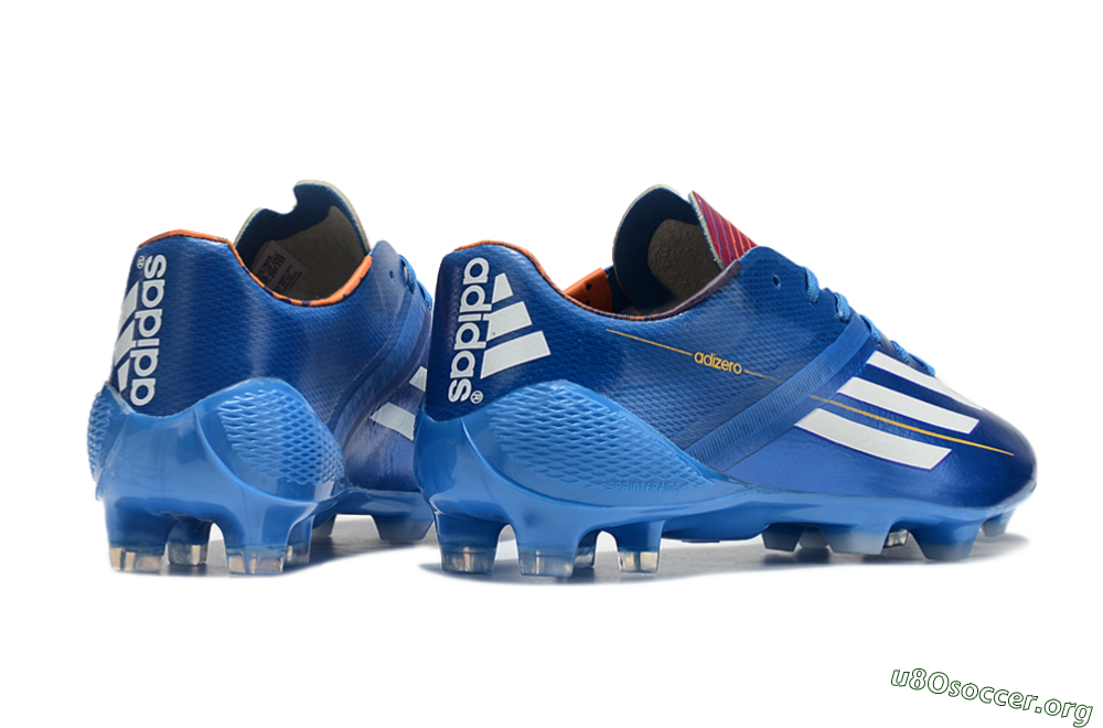 Adidas F50 Adizero Elite FG Football Boots - Blue/White/Red 6