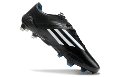 Adidas F50 Adizero Elite FG Football Boots - Black/White/Blue