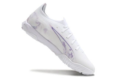 Puma Ultra Ultimate TF Football Shoes - White/Purple/Blue