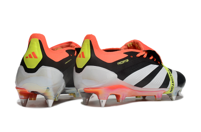 Adidas Predator Elite Foldover Tongue SG Football Boots - Black/White/Red