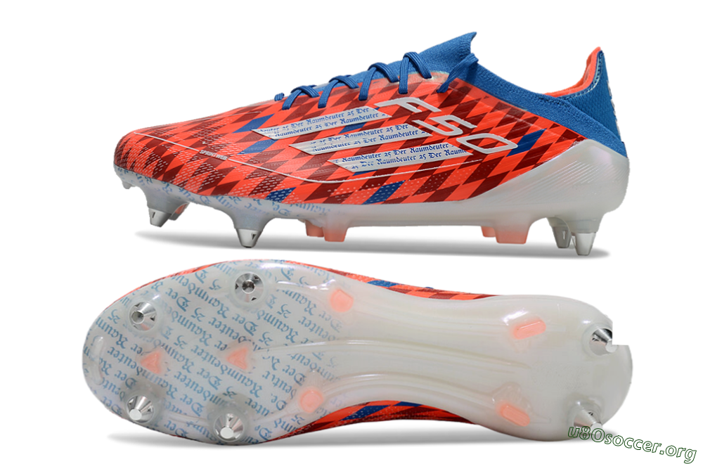 Adidas F50 Elite SG Football Boots - Red/Blue/White 1