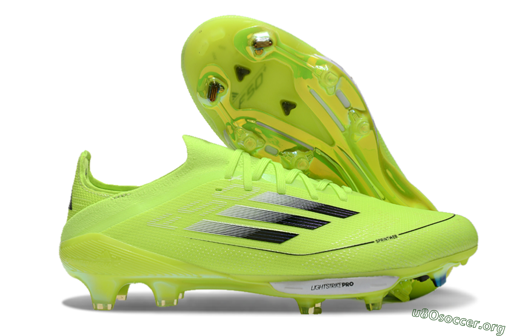 Adidas F50 Lightstrike Elite SG Football Boots - Yellow/Black/White 2