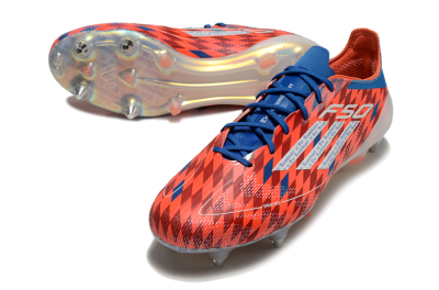 Adidas F50 Elite SG Football Boots - Red/Blue/White