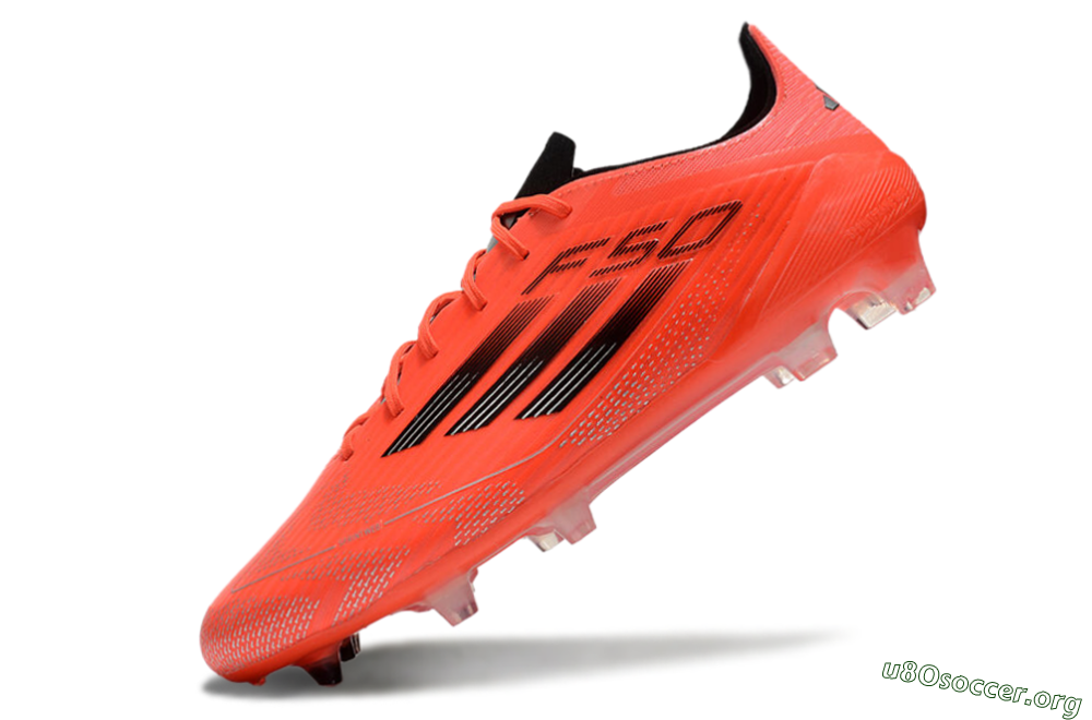 Adidas F50 Elite FG Football Boots - Red/Black/Silver 5