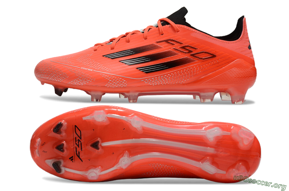 Adidas F50 Elite FG Football Boots - Red/Black/Silver 1