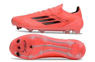 Adidas F50 Adizero FG Football Boots - Red/Black