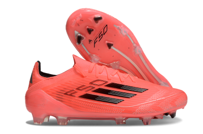 Adidas F50 Adizero FG Football Boots - Red/Black