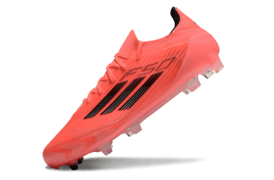 Adidas F50 Adizero FG Football Boots - Red/Black