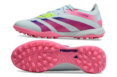Adidas Predator 24 Elite TF Football Shoes - Jade/Pink/Yellow