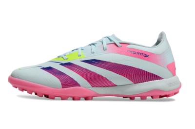 Adidas Predator 24 Elite TF Football Shoes - Jade/Pink/Yellow