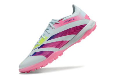 Adidas Predator 24 Elite TF Football Shoes - Jade/Pink/Yellow