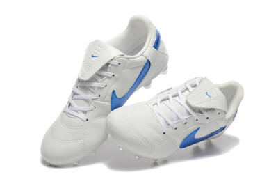 Nike The Premier 3 FG Football Boots - Beige/Blue/White