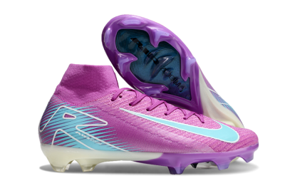 Nike Air Zoom Mercurial Superfly 10 Elite FG Football Boots - Purple/Green