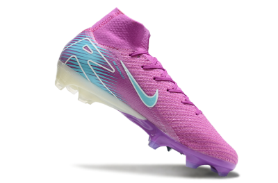 Nike Air Zoom Mercurial Superfly 10 Elite FG Football Boots - Purple/Green