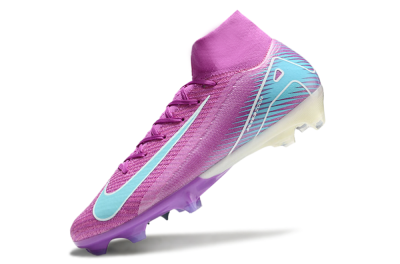 Nike Air Zoom Mercurial Superfly 10 Elite FG Football Boots - Purple/Green