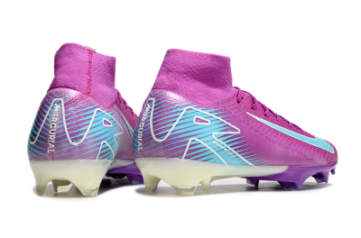 Nike Air Zoom Mercurial Superfly 10 Elite FG Football Boots - Purple/Green