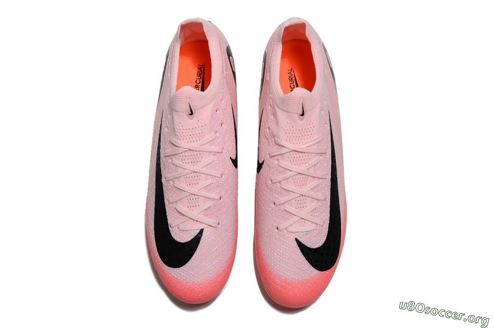 Nike Air Zoom Mercurial Vapor 16 Elite FG Football Boots - Pink/Red/Black 4