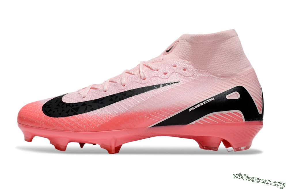 Nike Air Zoom Mercurial Superfly 10 Elite FG Football Boots - Pink/Red/Black 3