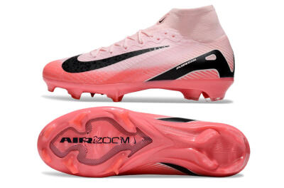 Nike Air Zoom Mercurial Superfly 10 Elite FG Football Boots - Pink/Red/Black
