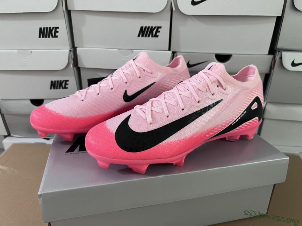 Nike Air Zoom Mercurial Vapor 16 Elite FG Football Boots - Pink/Red/Black