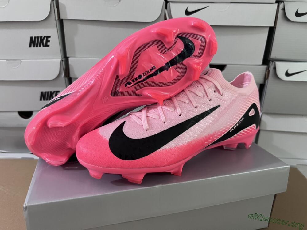 Nike Air Zoom Mercurial Vapor 16 Elite FG Football Boots - Pink/Red/Black