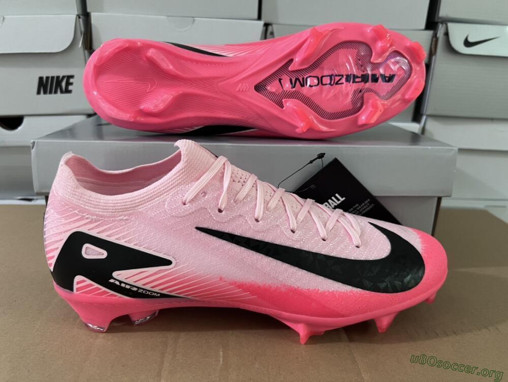 Nike Air Zoom Mercurial Vapor 16 Elite FG Football Boots - Pink/Red/Black