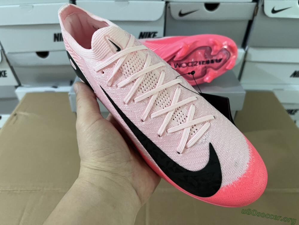 Nike Air Zoom Mercurial Vapor 16 Elite FG Football Boots - Pink/Red/Black
