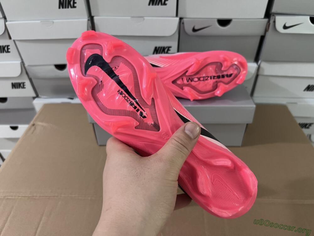 Nike Air Zoom Mercurial Vapor 16 Elite FG Football Boots - Pink/Red/Black