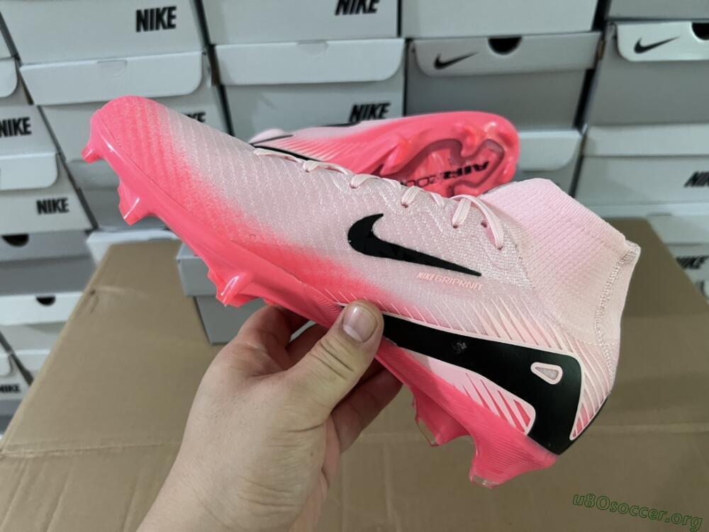 Nike Air Zoom Mercurial Superfly 10 Elite FG Football Boots - Pink/Red/Black