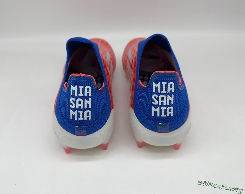 Adidas F50+ Lightstrike Elite Laceless FG Football Boots - Red/Blue/White