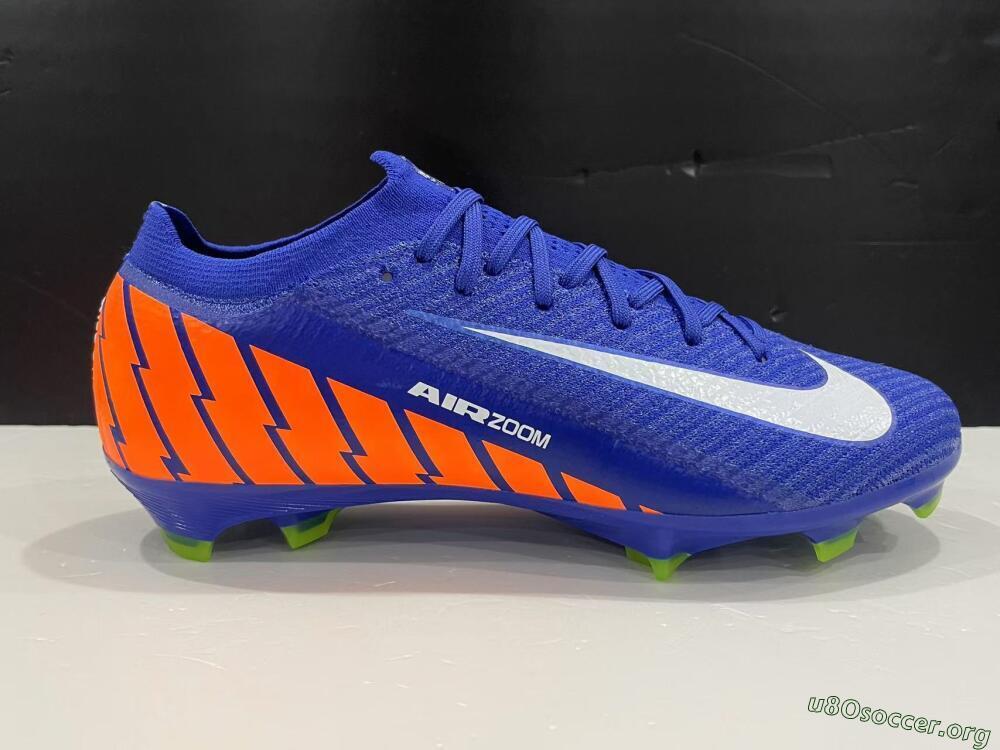 Nike Air Zoom Mercurial Vapor 16 Elite FG Football Boots - Blue/White/Orange
