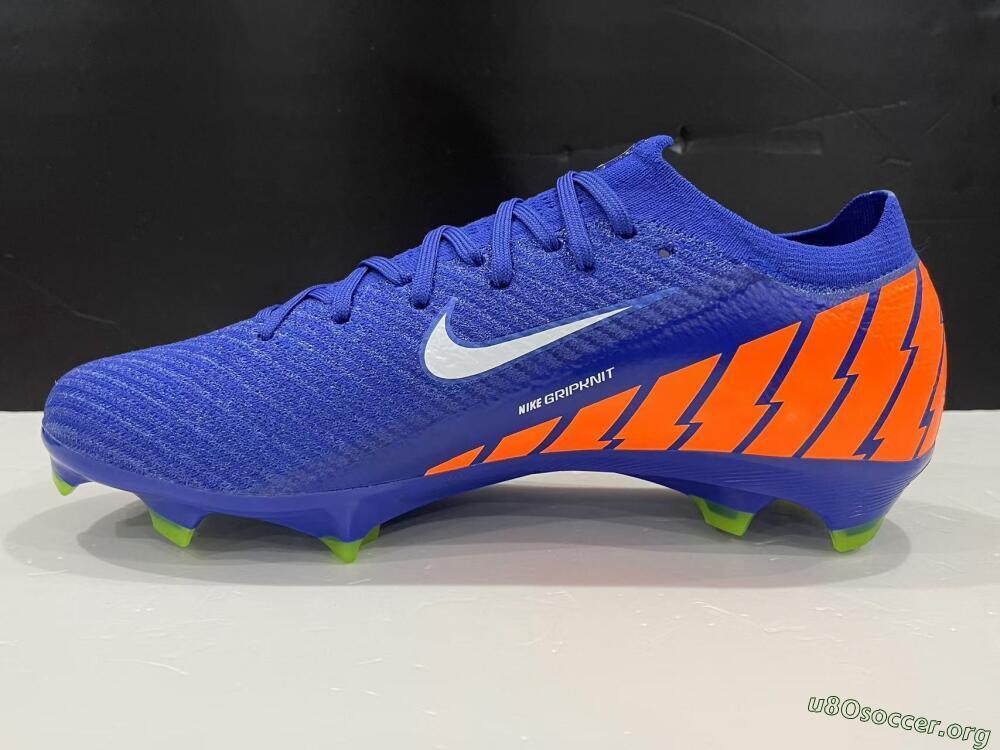 Nike Air Zoom Mercurial Vapor 16 Elite FG Football Boots - Blue/White/Orange